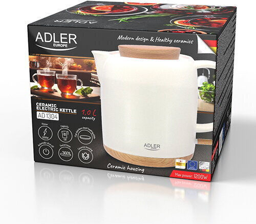 Adler Reisekessel 1Es 1200W Weiß