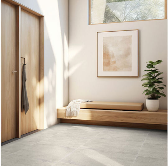 Izida Fliese Boden / Wand Innenbereich 60.6x30.3cm Light Grey