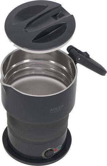 Adler Kettle 600ml 600W Dark Grey
