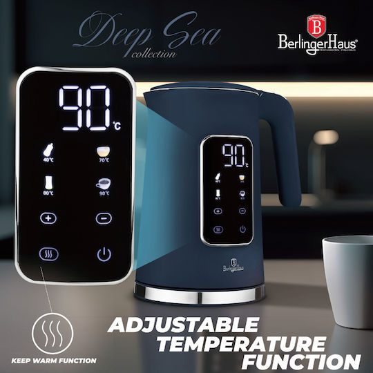 Berlinger Haus Kettle 1.7lt 2200W Blue