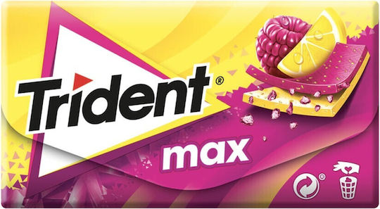 Trident Max Himbeere Zitrone 27g
