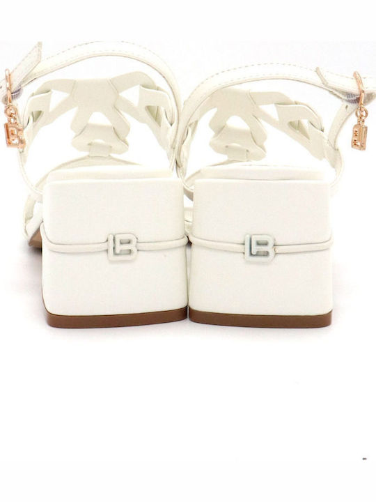 Sandalen Weiß