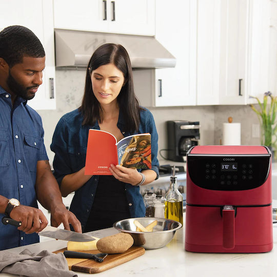 Cosori Premium Air Fryer 5.5lt Κόκκινο