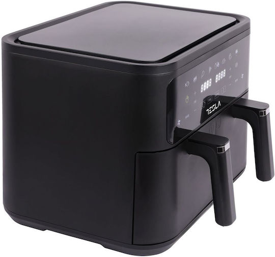 Tesla Air Fryer με Wi-Fi & Διπλό Αποσπώμενο Κάδο 9lt Μαύρο AF900BSD