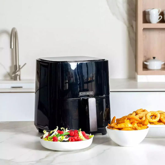 Black & Decker Air Fryer 5lt Μαύρο BXAF5000E