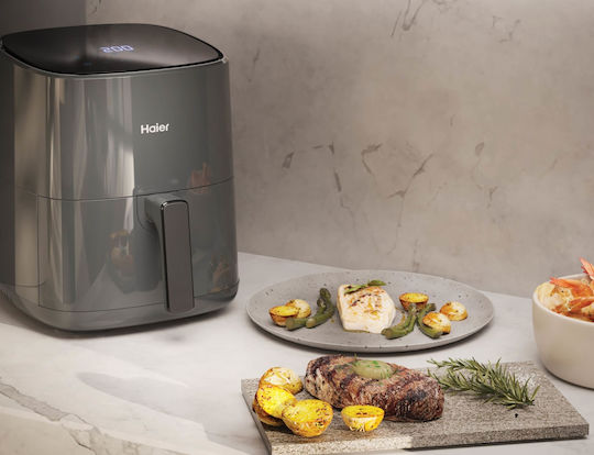 Haier Air Fryer 5lt Γκρι HAF5P 011