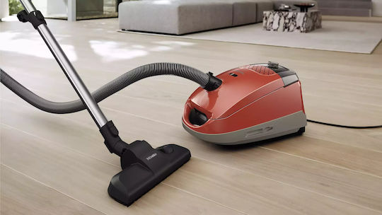 Miele Guard S1 Junior Прахосмукачка 890W С торба 3.5лт Червен