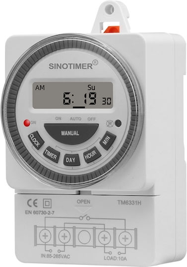 Sinotimer Aparat de Măsură pentru Panou Electric Digital Monofazat