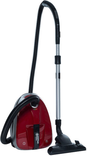 Nilfisk Select Vacuum Cleaner 450W Bagged 3.1lt Red