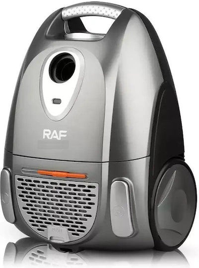 Raf RAF 8670 Vacuum Cleaner 1600W Bagged 4.5lt Gray