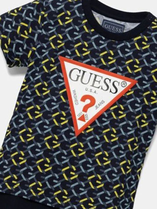 Kids' Set with Shorts Summer 2pcs Navy Blue