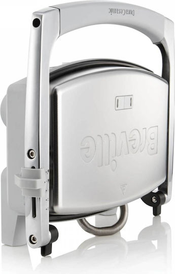 Breville VST071X-01 Sandwichmaker für 2 Sandwiches 1000W Inox
