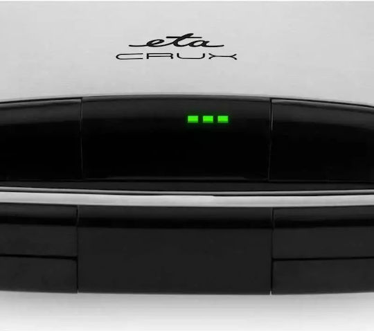 ETA Crux 3163 90000 Τοστιέρα για 2 Τοστ 750W Inox
