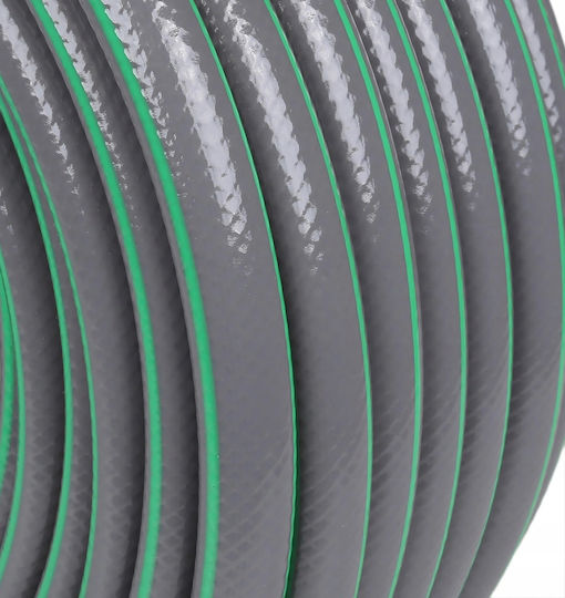 Furtun de grădină premium ranforsat, diametru 1/2", 30 m, protecție UV, presiune 8 bari, 4 straturi