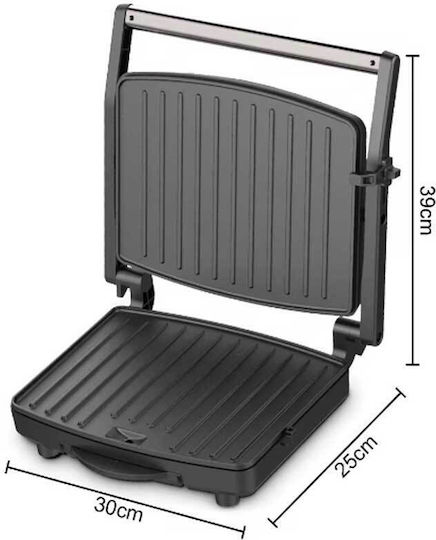 Raf R558 Τοστιέρα για 2 Τοστ 2200W Inox