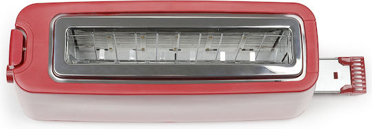 Livoo Τοστιέρα για 2 Τοστ 750W Κόκκινη
