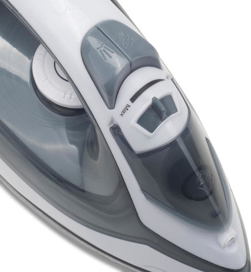 Hausberg Dampfbügeleisen 2200W mit Keramiksohle und kontinuierlicher Dampfabgabe 12g/min