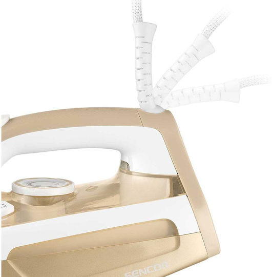Sencor Steam Iron 2600W with Ceramic Plate and Continuous Steam Supply 35g/min