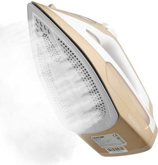 Sencor Steam Iron 2600W with Ceramic Plate and Continuous Steam Supply 35g/min