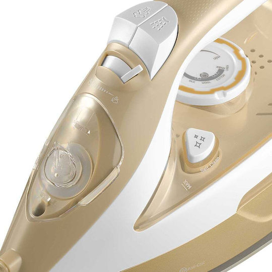 Sencor Steam Iron 2600W with Ceramic Plate and Continuous Steam Supply 35g/min