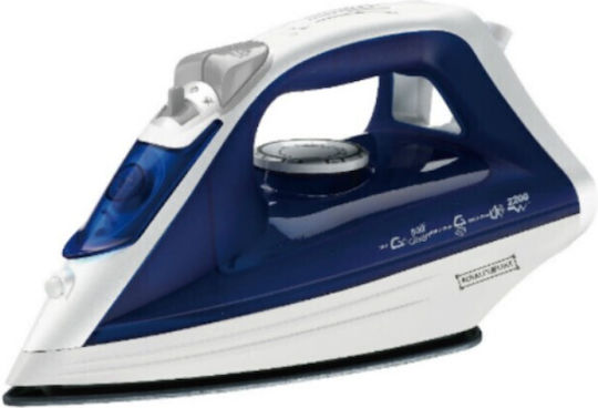 Royalty Line RL-DB-2200 Steam Iron 2200W with Ceramic Plate and Continuous Steam Supply 25g/min