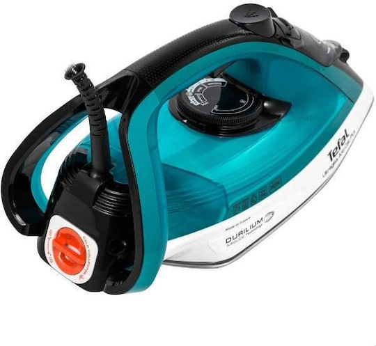 Tefal Ultragliss Anticalc Plus Steam Iron 2800W with Continuous Steam Supply 50g/min