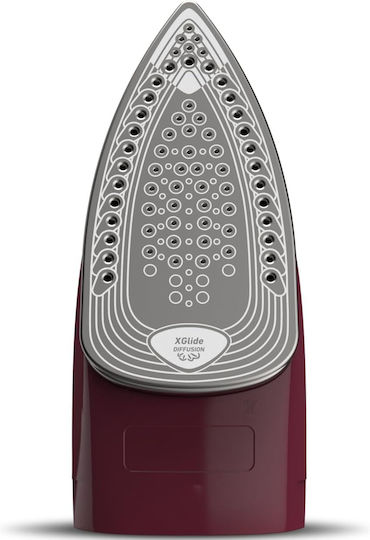 Tefal Express Steam Iron 2400W with Ceramic Plate and Continuous Steam Supply 40g/min