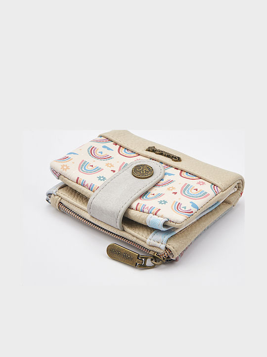 Damenbrieftasche mit RFID Beiges