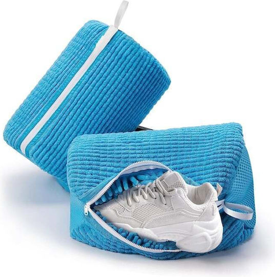 Set Saci de Spălat Încălțăminte Tecos 39x19x9 cm Albastru Protecție Anti-șoc Ideal pentru Mașina de Spălat