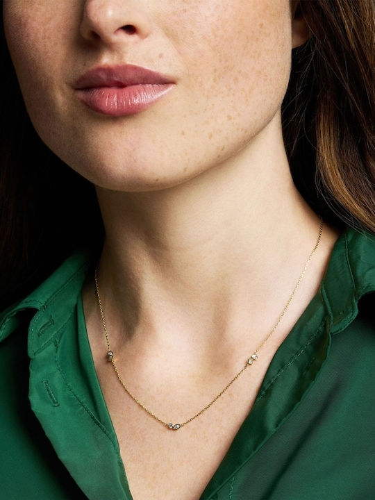 Fossil Gold Plated with Zircon