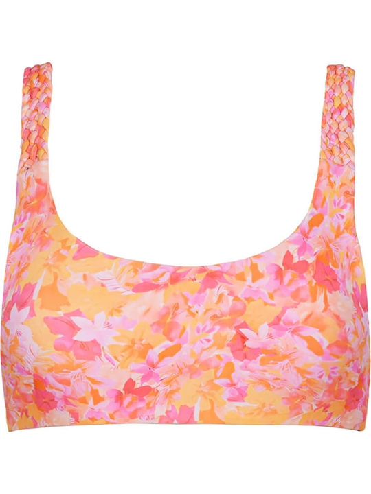 Bikini Top B Cup Floral Pattern