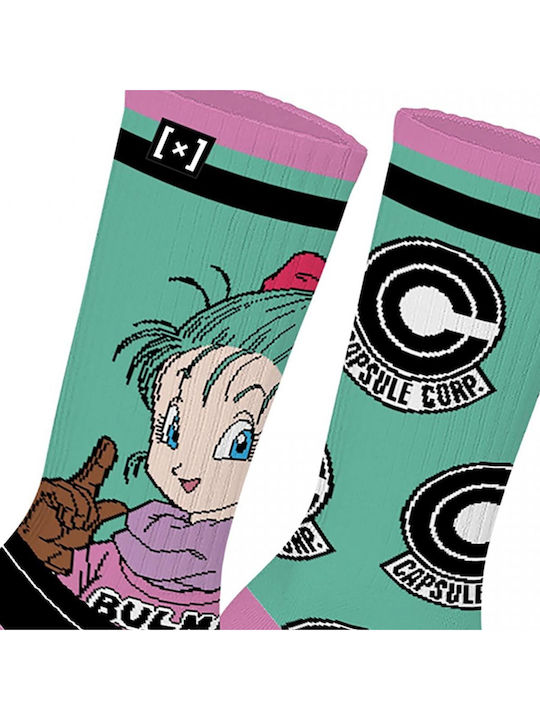 Capslab Чорапи със средна дължина Dragon Ball Bulma Cl-db-1-scs-bul