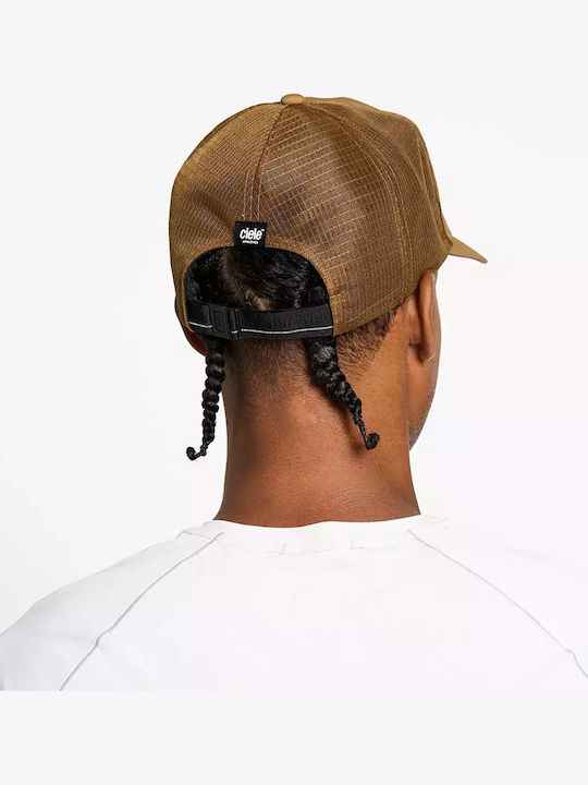 Ciele Trlcap Sc Comp Onehundred Unisex Καπέλο Recycled Polyester Dark Ochre U-2-ca-0087-br002