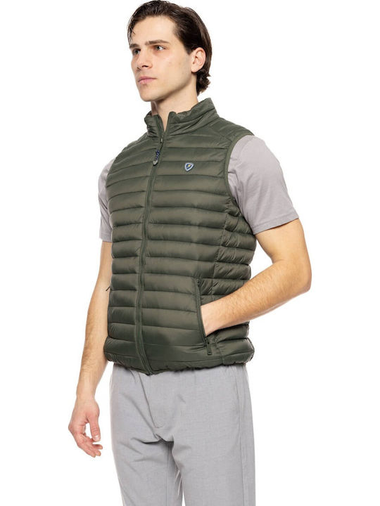 Ärmellos Jacke Khaki