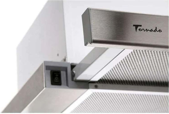 Tornado Sliding Vent Hood 50cm Gray