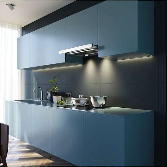 Tornado Sliding Vent Hood 50cm Gray