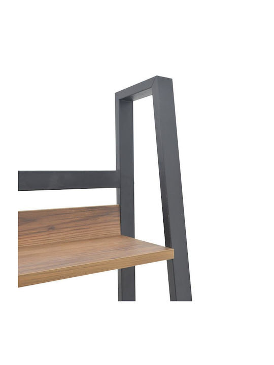 Bibliotecă Ryder Nuc-Maro 75x36x185 cm