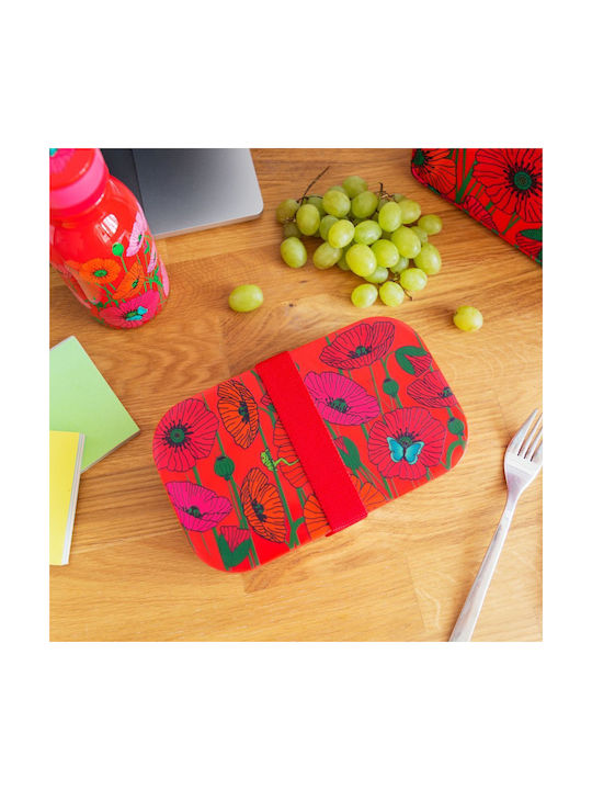 Pylones Plastic Lunch Box Red 800ml