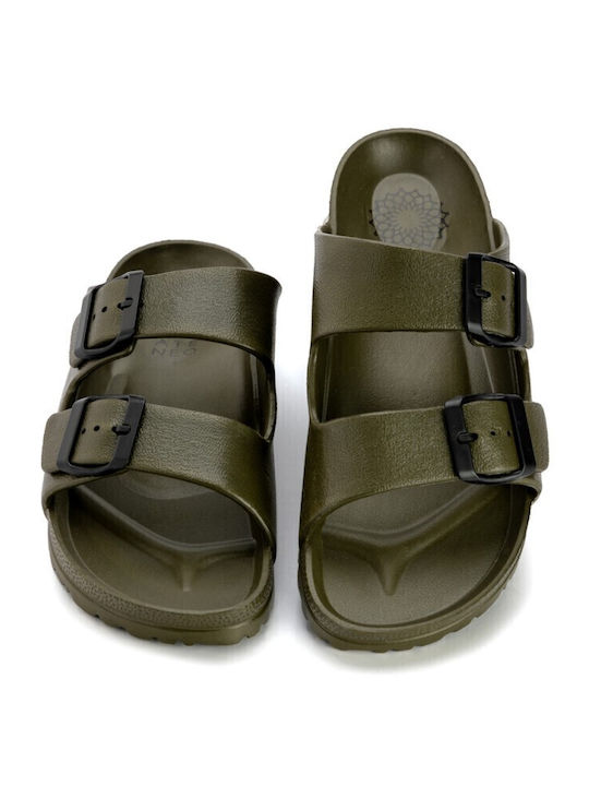 Șlapi pentru copii Kaki