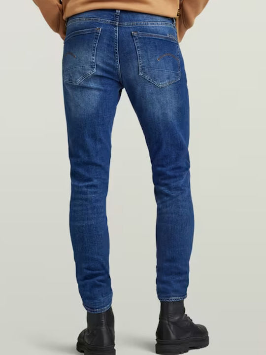 3301 Slim Men's Jeans Pants Elastic with Slim Fit Blue