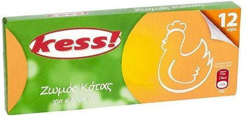 Kess Κύβοι Μαγειρικής Κότας 120gr Συσκευασία των 12