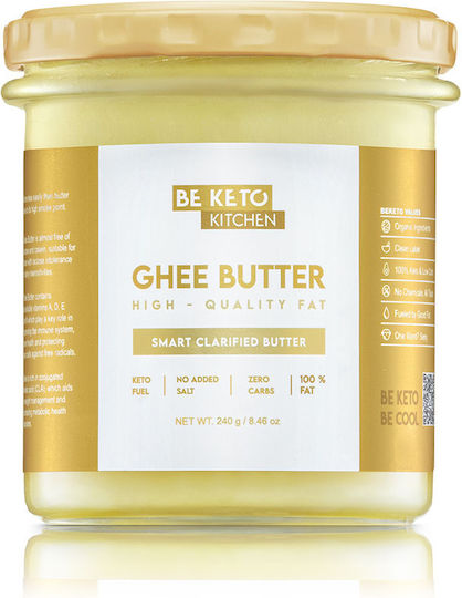 BeKeto Βούτυρο Ghee 240gr