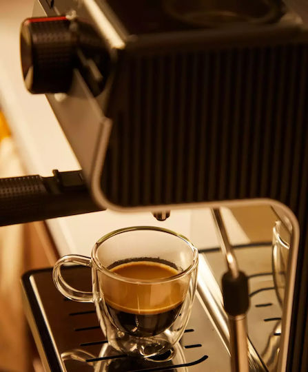 Krups Authentic Espresso Coffee Machine 1100W Pressure 15bar Black XP381810