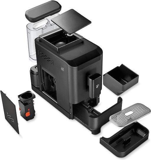 Tchibo Esperto2 Caffe Автоматична Еспресо Кафемашина 1470W Налягане 19bar с Мелачка Черна 650614