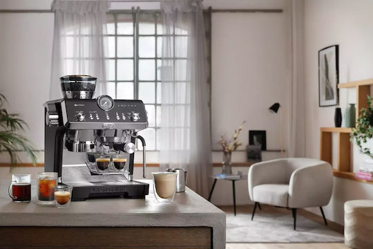 De'Longhi La Specialista Opera Автоматична Еспресо Кафемашина 1550W Налягане 19bar Сив EC9555.BK