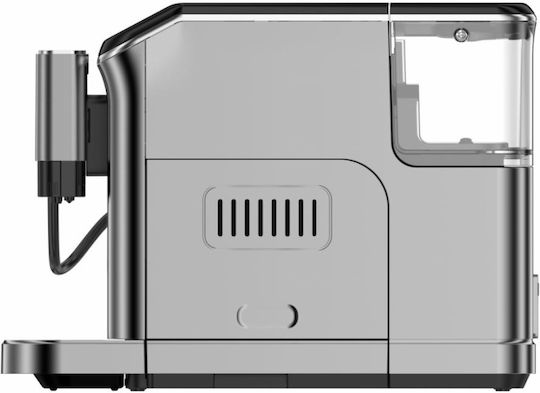 Heinner Automatische Espressomaschine 1350W Druck 20bar Gray HEMA-D20DGREY