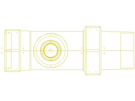 Danfoss ½" Outer Loop Straight Switch for Radiator Body