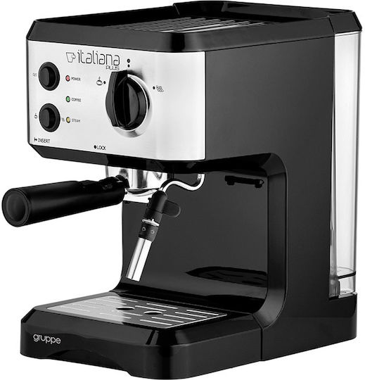 Gruppe Italiana Plus Automatic Espresso Machine 1050W Pressure 20bar Silver