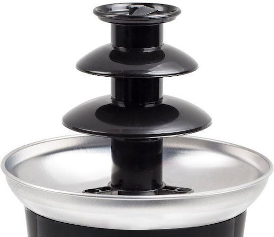 Princess Black Chocolate Fountain with 3 Flats 32W 15.4x15.4x24.5cm