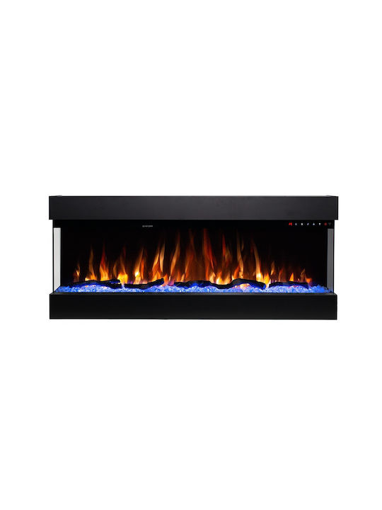 Hitense WXF700-SLIM3D-65 Стенен Електрически Камин 1600W 165x54.5см
